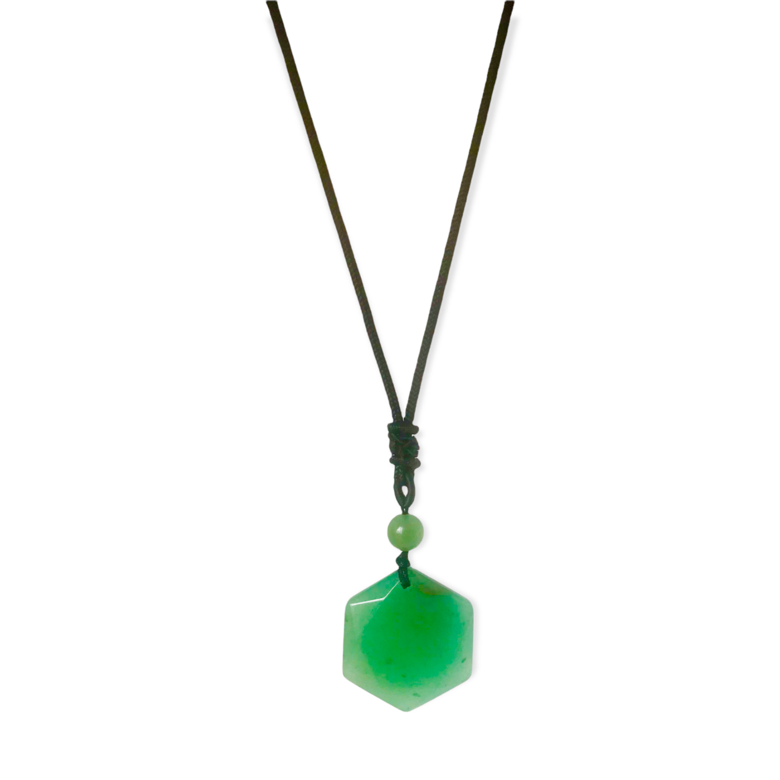 Green shop aventurine pendant