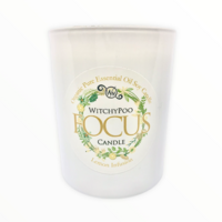 Focus Crystal Intention Candle - Lemon Infusion - Large