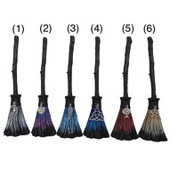 Miniature Witches Altar Broomsticks - 20cm