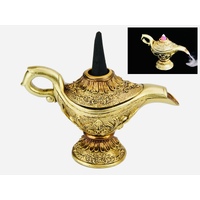 Gold Genie Lamp Backflow Burner