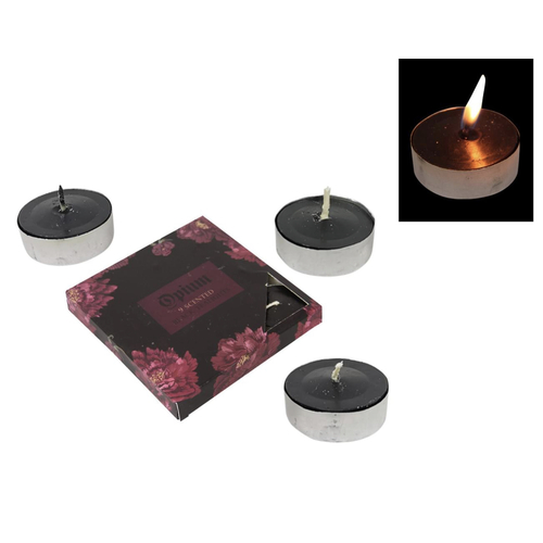 Opium Scented Tealight Candles - 9 Pack Gift Box