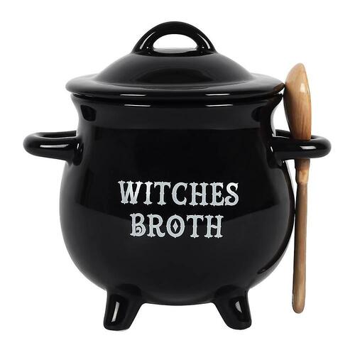 Witches Broth Cauldron Soup Bowl (GIFT BOX)