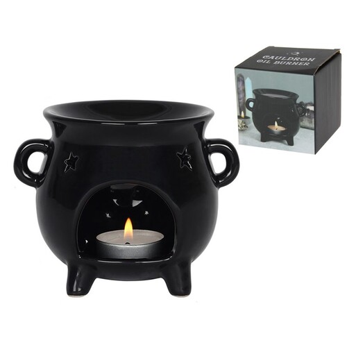 Black Cauldron Oil Burner (GIFT BOX)