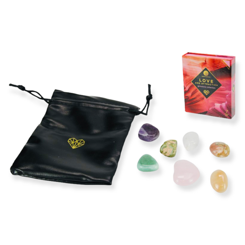 Love &  Attraction Gemstone Kit (GIFT BOX)